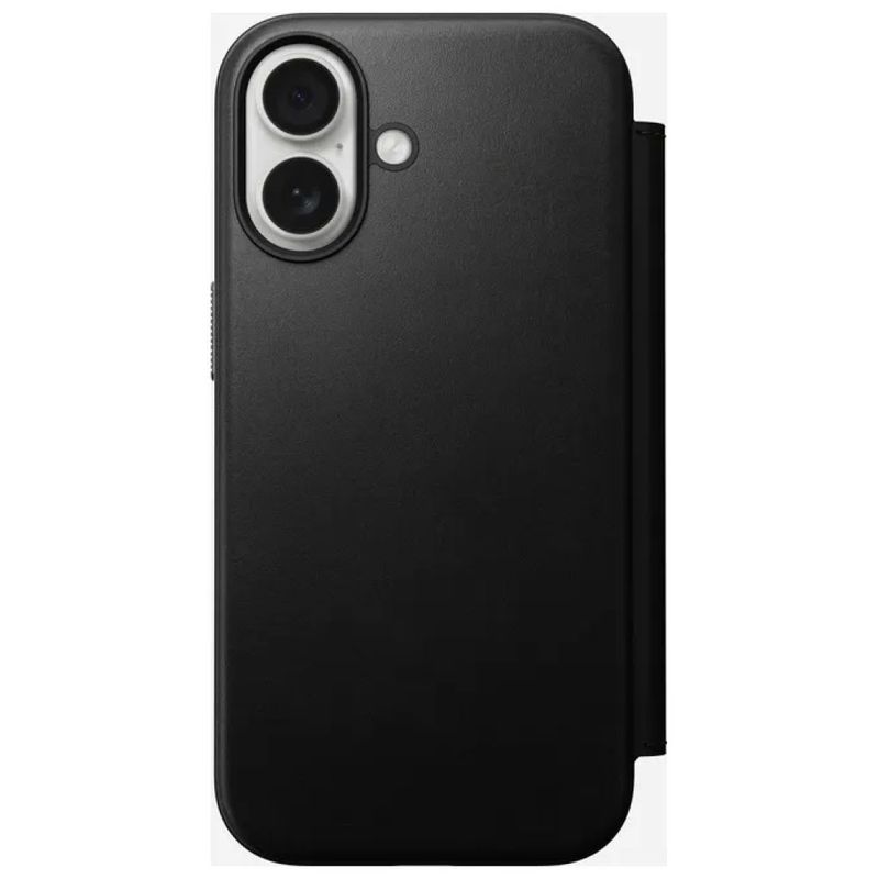 NOMAD Modern Leather Folio per iPhone 17 Pro – Nero
