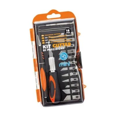 PG M.8790 Kit Cutter di Precisione, 18 Pezzi PG M.8790 Kit Cutter di Precisione, 18 Pezzi