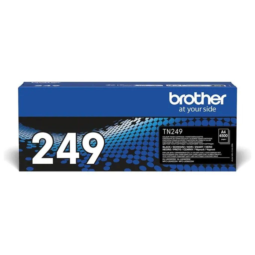 Brother TN-249BK Toner Originale Nero – 4.500 Pagine