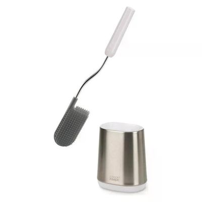 Joseph Joseph Flex scopino WC con supporto in acciaio inox