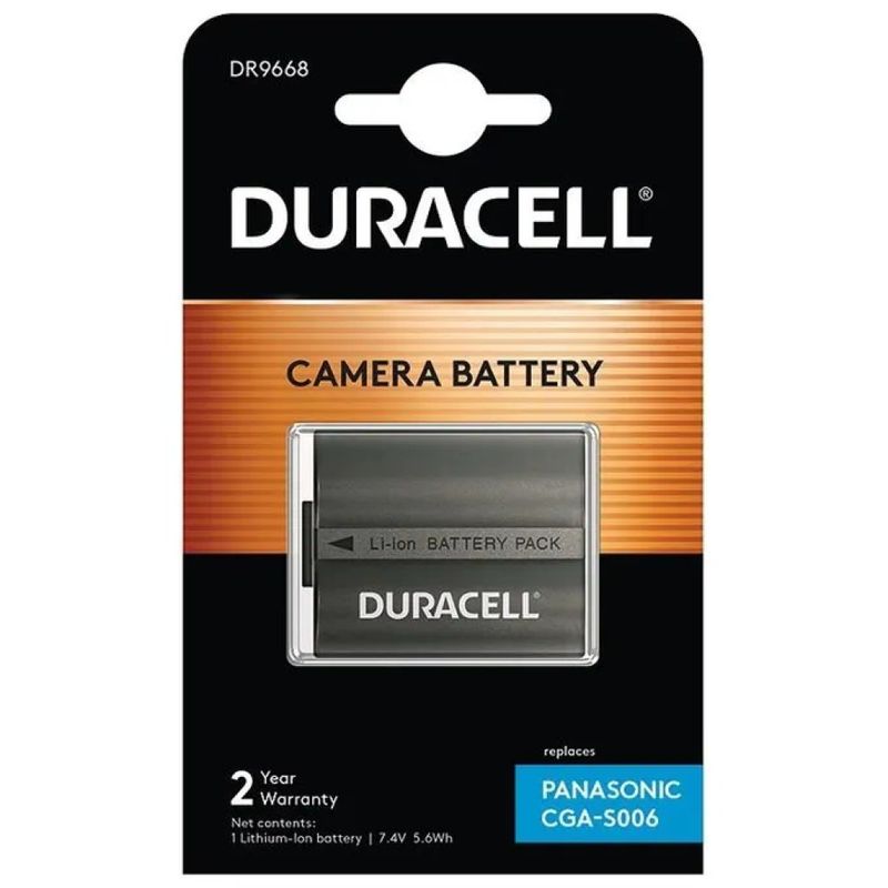 Duracell DR9668 Batteria Compatibile Panasonic CGA-S006