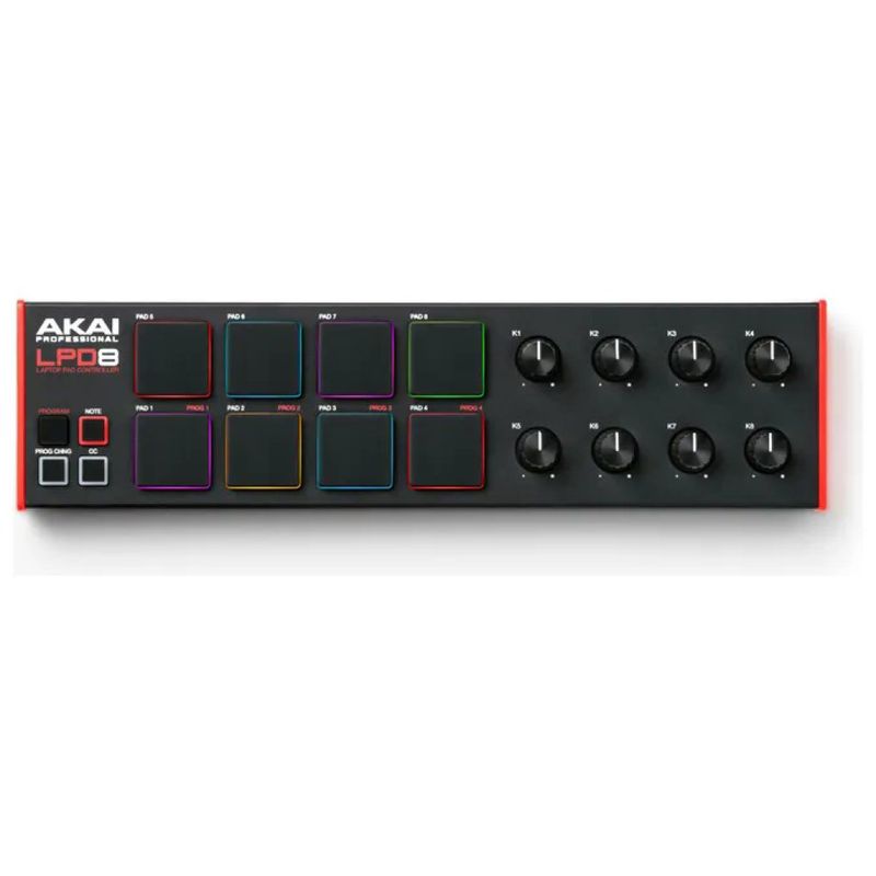 Akai Professional LPD8 MKII Controller MIDI USB con 8 Pad RGB