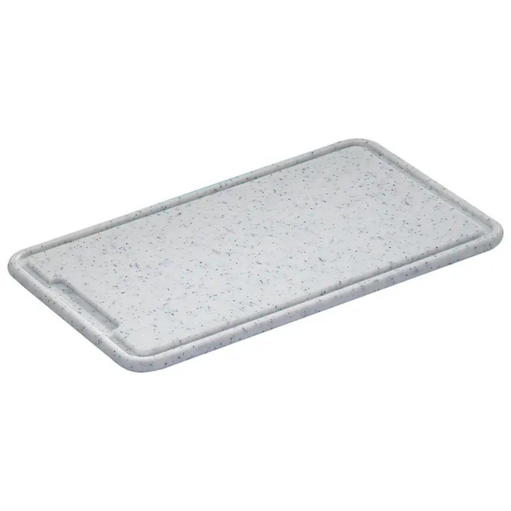Zassenhaus 60072 Tagliere in Polietilene PE500 Grigio 42 x 27 cm