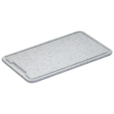 Zassenhaus 60072 Tagliere in Polietilene PE500 Grigio 42 x 27 cm
