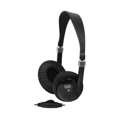 Trevi HTV 636 Cuffie TV cablate nere con cavo da 5 m Trevi HTV 636 Cuffie TV cablate nere con cavo da 5 m