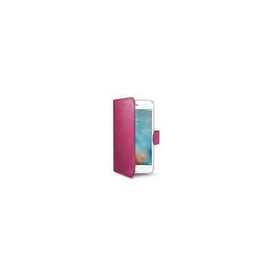 Celly Wally Custodia a Portafoglio per iPhone 7, Rosa