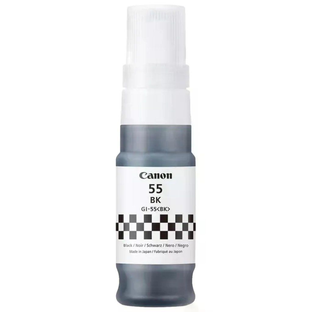 Canon GI-55 BK Inchiostro Originale Nero, 70 ml