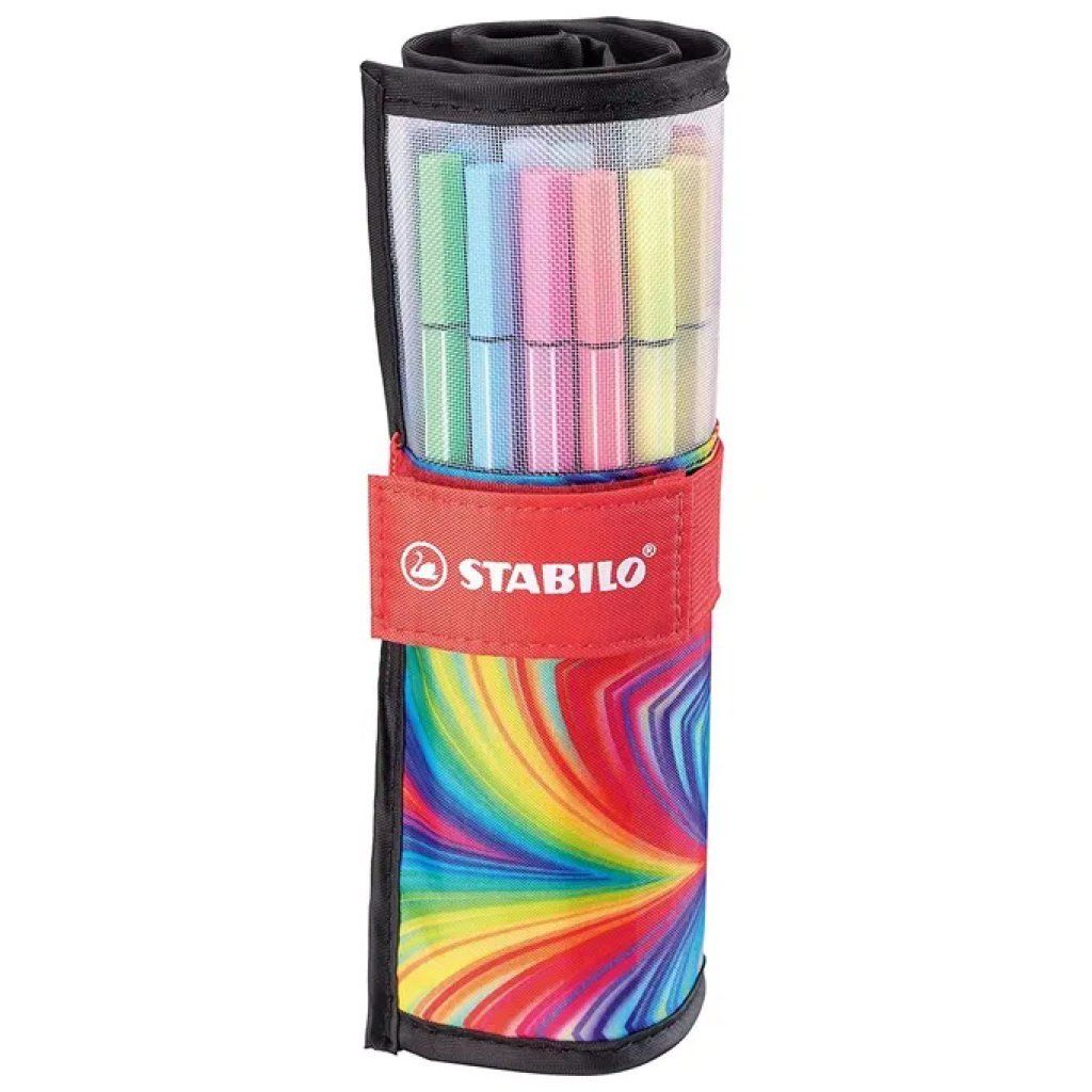 STABILO Pen 68 ARTY Edition – Set di 25 pennarelli