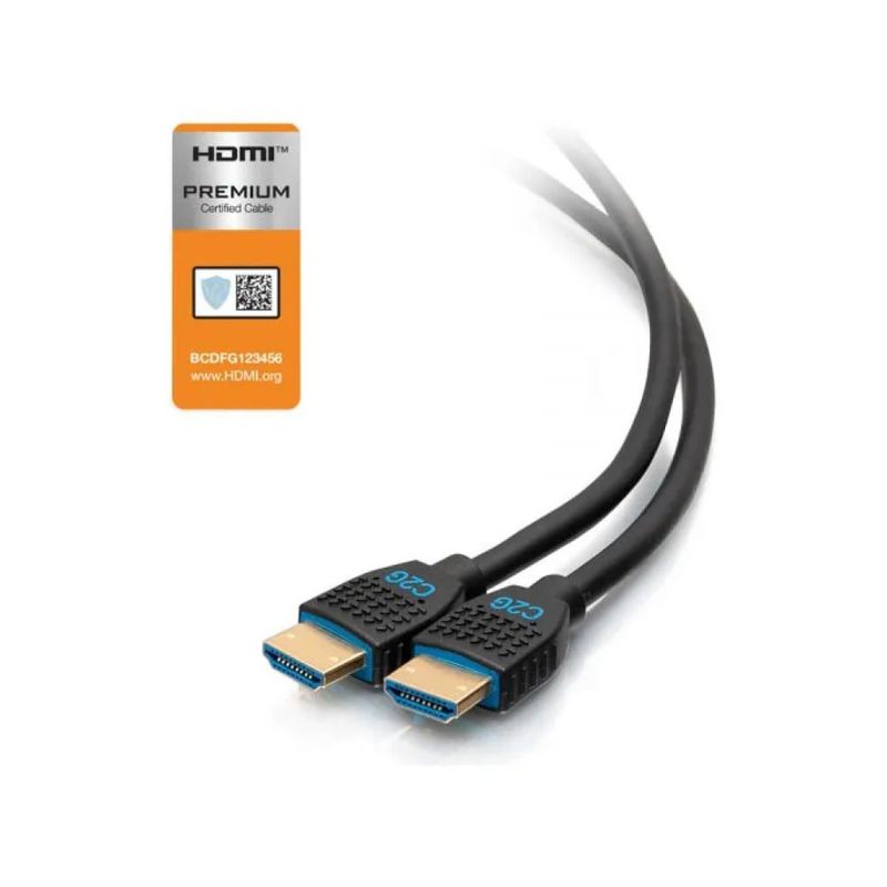C2G CG50182 Cavo HDMI Premium 4K 60Hz, 1,8 m