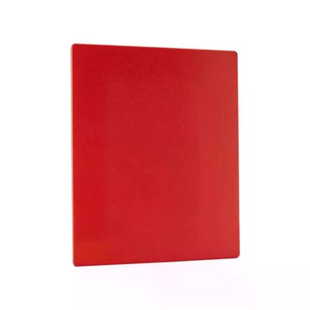 Bisetti TG5040R – Tagliere rosso con fermo, 50 x 40 cm