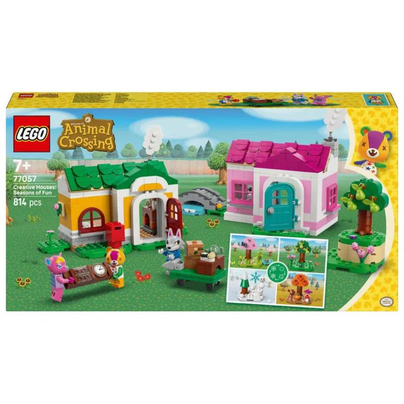 LEGO Animal Crossing Case creative: le quattro stagioni, set da 814 pezzi
