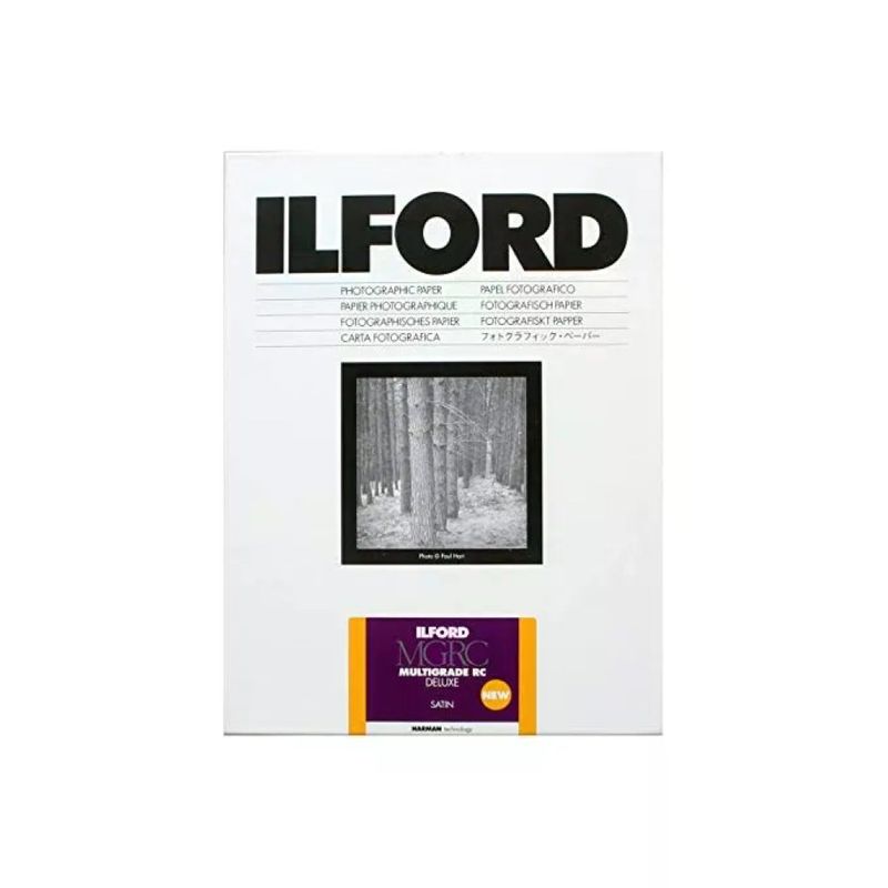Ilford MG RC Deluxe Satin Carta Fotografica 13 x 18 cm, 100 Fogli