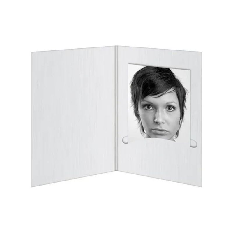 Daiber Profi-Line Cartoncini Portafoto Bianchi, 100 pezzi, fino a 9 × 13 cm