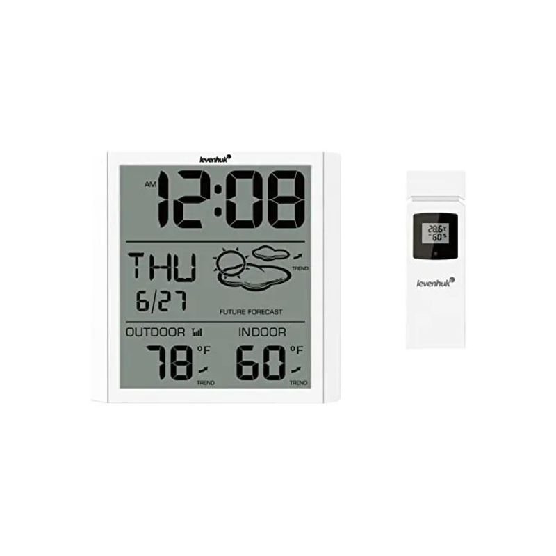 Levenhuk Wezzer PLUS LP30 Termometro con Igrometro e Sensore Wireless