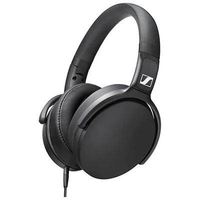 Sennheiser HD 400S – Cuffie circumaurali chiuse con microfono, nere