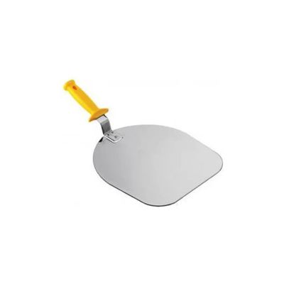 Lilly Codroipo 1566 Paletta per Pizza in Acciaio Inox AISI 304, Manico Nero