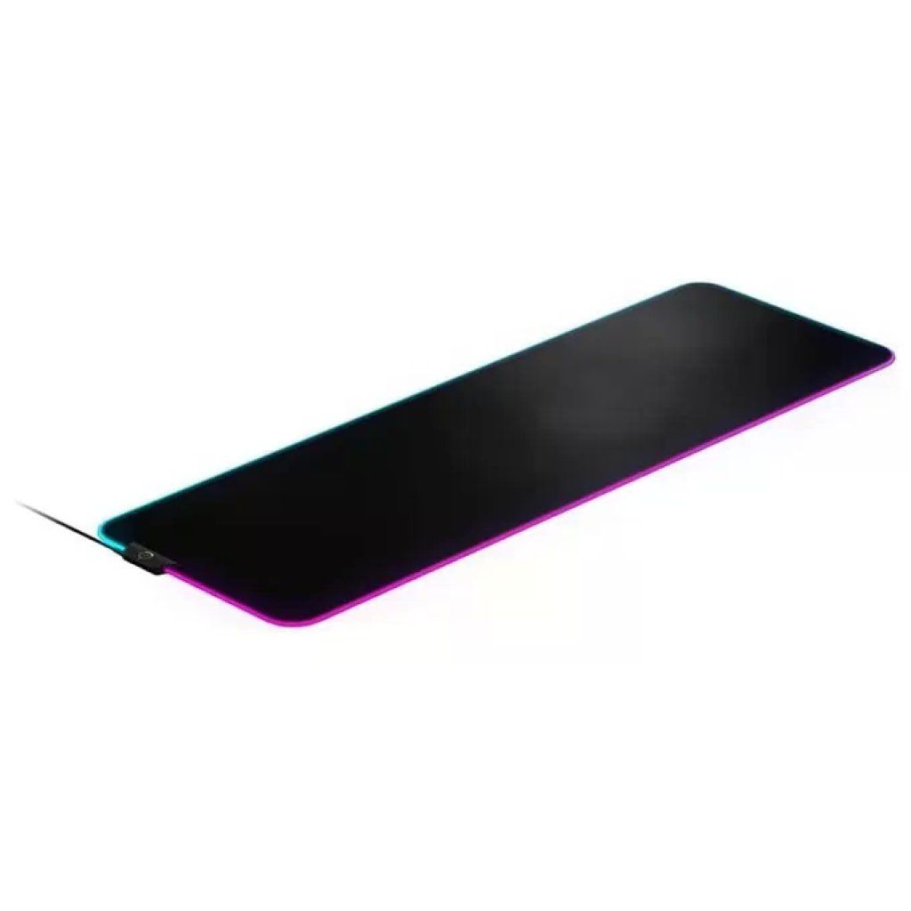 SteelSeries QcK Prism Cloth XL – Tappetino Gaming RGB 90 × 30 cm