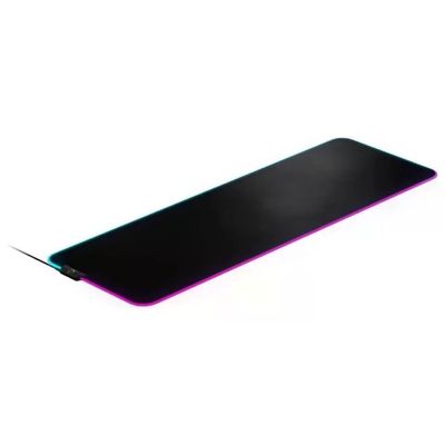 SteelSeries QcK Prism Cloth XL – Tappetino Gaming RGB 90 × 30 cm