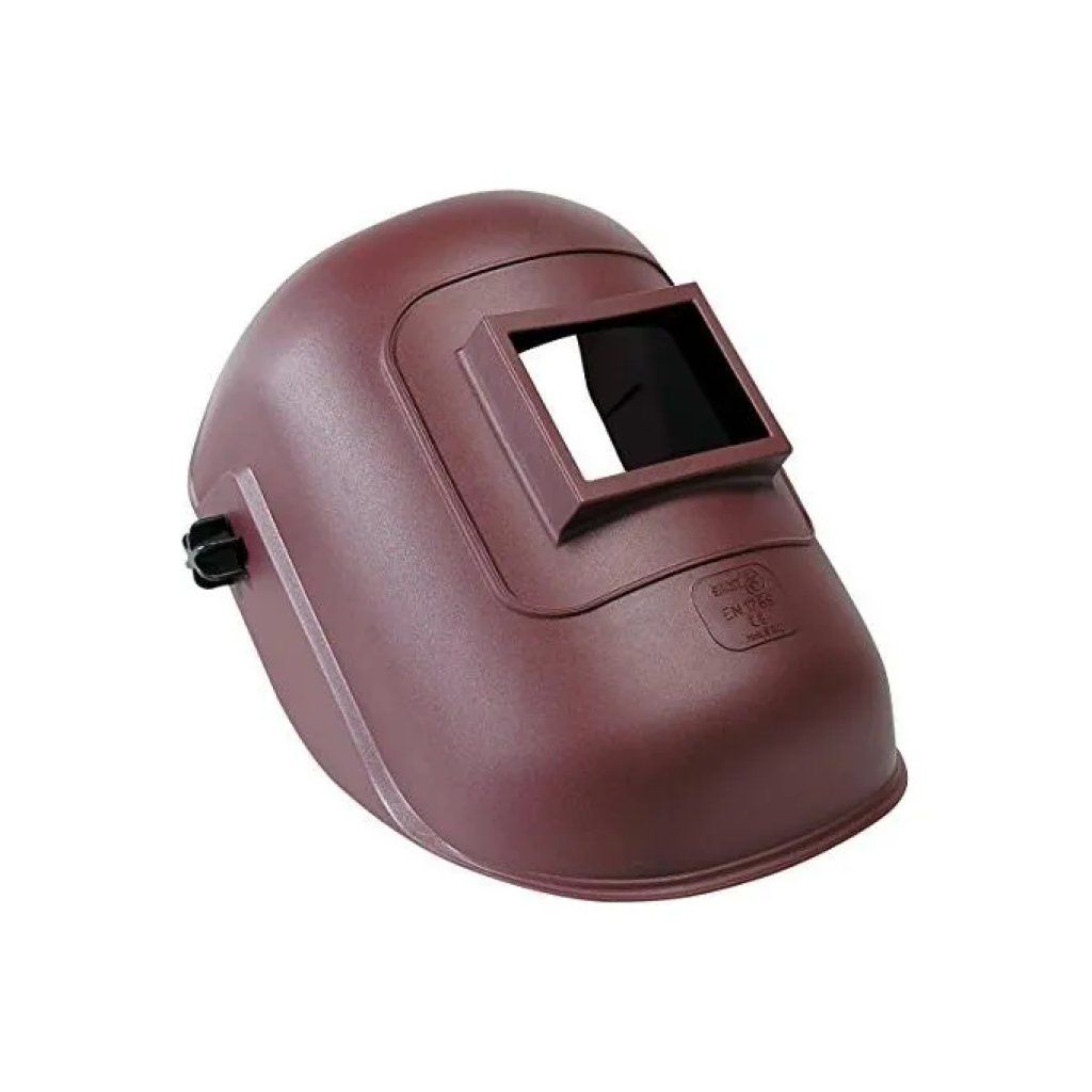 SACIT S800 Casco per Saldatura Rosso con Testiera Regolabile