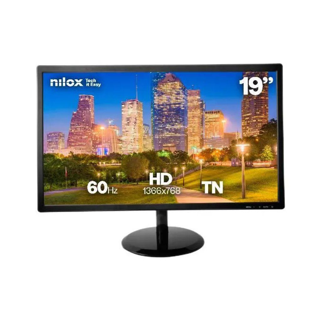 NILOX Monitor Nilox NXM19FHD22 19” HD, 60 Hz, HDMI e VGA NILOX Monitor Nilox NXM19FHD22 19” HD, 60 Hz, HDMI e VGA