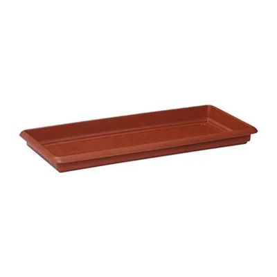 Stefanplast Sottovaso Rettangolare Maxi Mediterraneo 100 × 38 cm Terracotta Stefanplast Sottovaso Rettangolare Maxi Mediterraneo 100 × 38 cm Terracotta