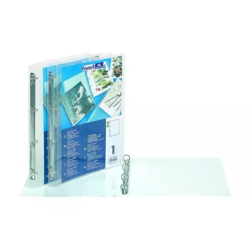Favorit Lumina Raccoglitore ad Anelli A4 Trasparente