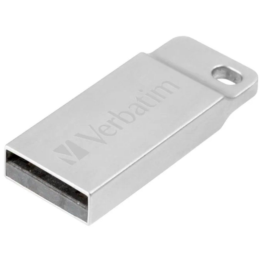 Verbatim Store ’n’ Go Chiavetta USB 2.0 16 GB in Metallo, Argento