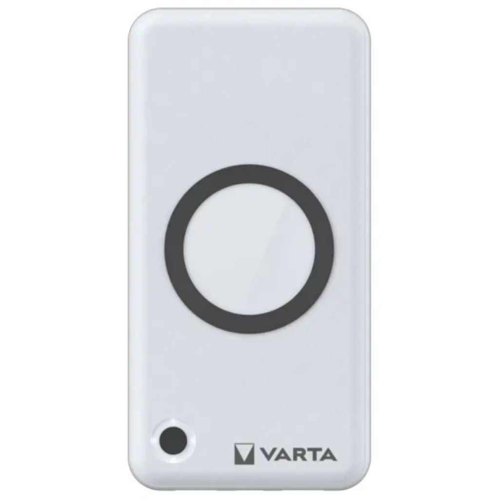 VARTA Power Bank Wireless 15000 mAh, 20 W, USB-C e Qi 10 W