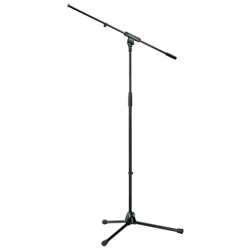 KONIG König & Meyer 210/6 – Asta microfonica con braccio regolabile, nera KONIG König & Meyer 210/6 – Asta microfonica con braccio regolabile, nera