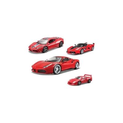 Bburago Scuderia Ferrari Racing, modellino auto 1:43 assortito Bburago Scuderia Ferrari Racing, modellino auto 1:43 assortito