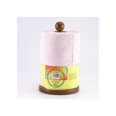 CAPER Portarotolo da cucina in legno chiaro e scuro CAPER