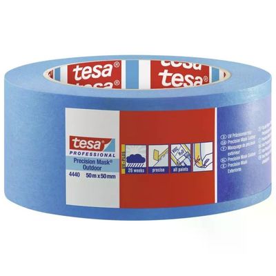 Tesa 4440 Precision Mask Outdoor, nastro blu 50 mm x 50 m