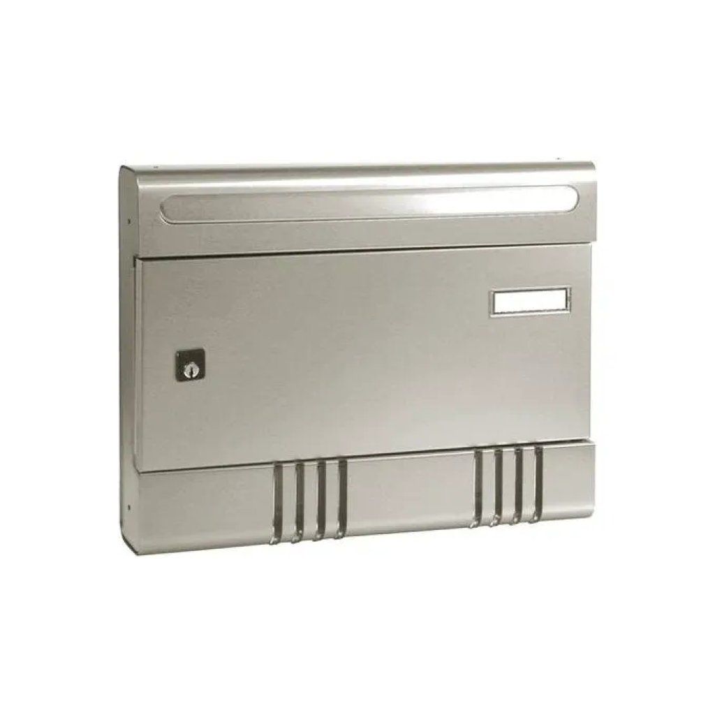Alubox Serie Esse Sir E – Cassetta Postale Componibile in Alluminio Argentato