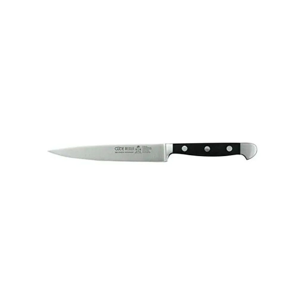 GUDE Güde Alpha Coltello da Cucina Universale, Lama 16 cm, Acciaio al Cromo-Molibdeno-Vanadio GUDE Güde Alpha Coltello da Cucina Universale, Lama 16 cm, Acciaio al Cromo-Molibdeno-Vanadio