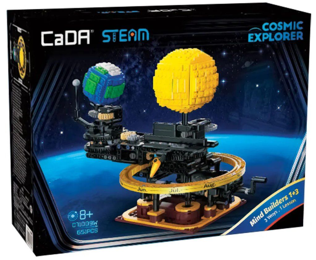 CaDA Cosmic Explorer C71009W – Kit STEAM Sistema Solare, 651 pezzi