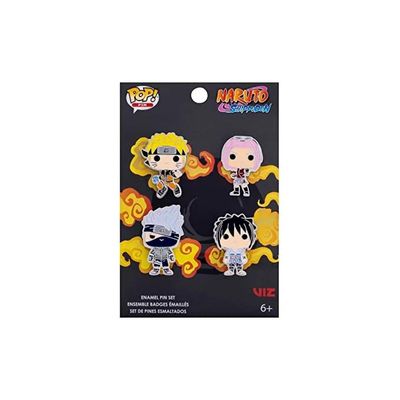 Funko Pop! Pin Naruto Team 7 – Set da 4 spille Funko Pop! Pin Naruto Team 7 – Set da 4 spille