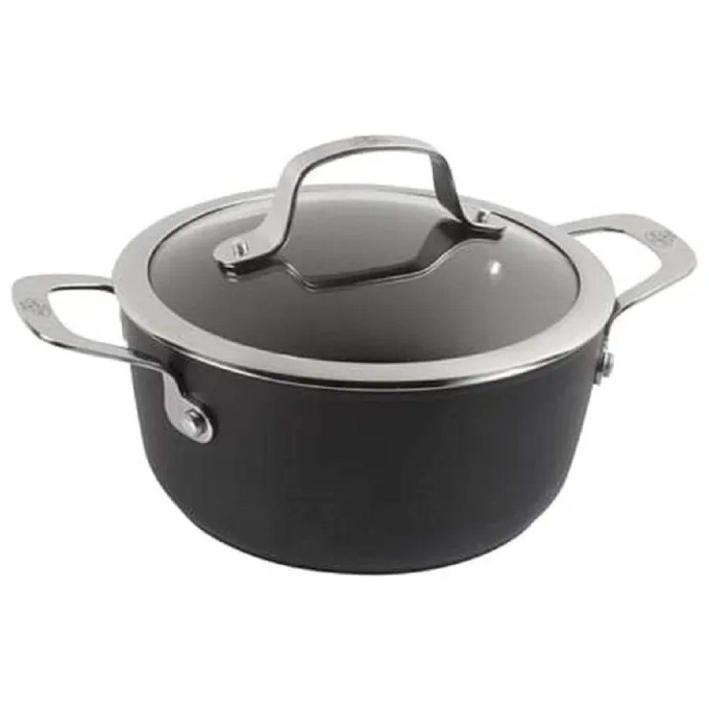 Ballarini Alba Casseruola Antiaderente 24 cm con Coperchio