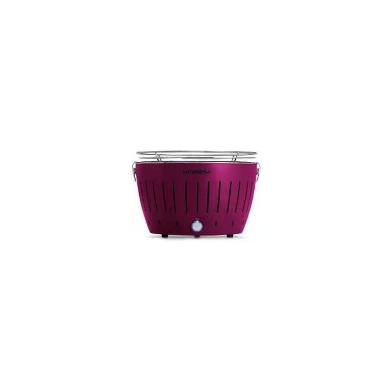 LotusGrill G34 U PU barbecue portatile a carbone, viola