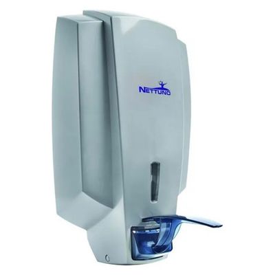 Nettuno MPN785 Dispenser a Muro per Sapone e Crema Lavamani, 3 L, Grigio