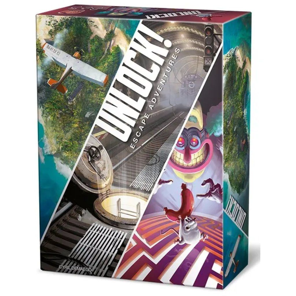 Asmodee Unlock! Escape Adventures – Gioco da Tavolo Cooperativo