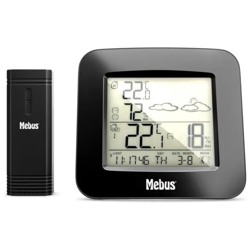 MEBUS 40715 Stazione Meteorologica con Sensore Esterno
