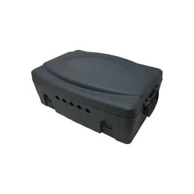 Poly Pool PP2605 – Scatola di protezione elettrica da esterno IP54, 5 uscite, grigio scuro