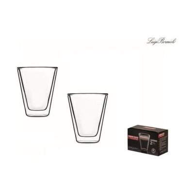 BORMIOLI Luigi Bormioli Caffeino, set 2 bicchieri termici da caffè 8,5 cl BORMIOLI Luigi Bormioli Caffeino, set 2 bicchieri termici da caffè 8,5 cl