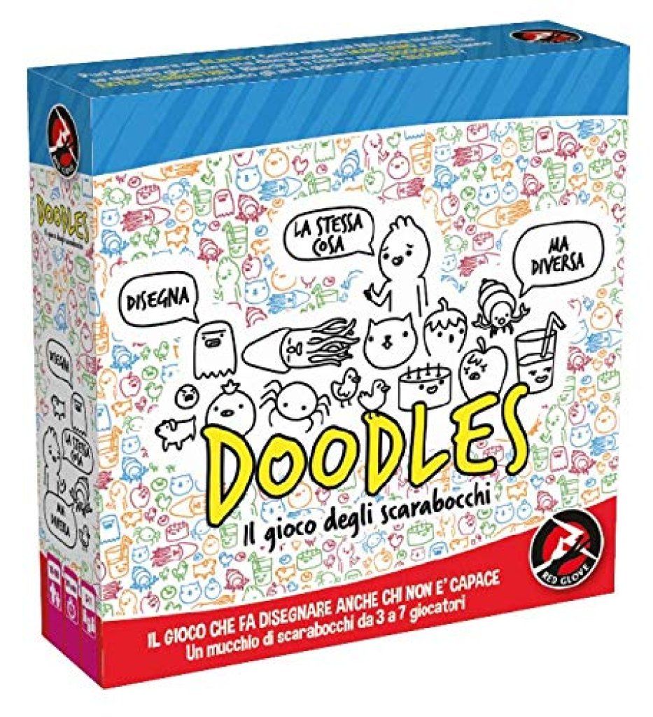 RED GLOVE Doodles – Gioco da Tavolo di Disegno e Intuizione