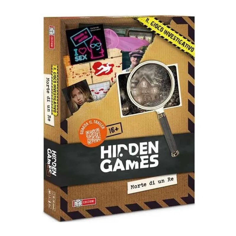 MS EDIZIONI Hidden Games: Morte di un Re – Gioco investigativo