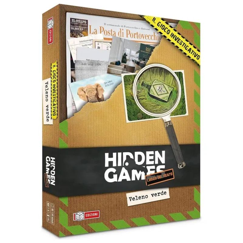 MS EDIZIONI Hidden Games: Veleno Verde – Gioco investigativo