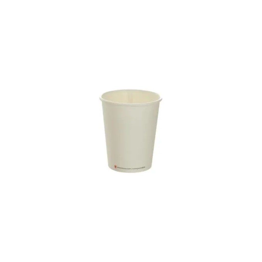 ILIP Bicchieri Bianchi Monouso, 210 ml, Confezione da 50