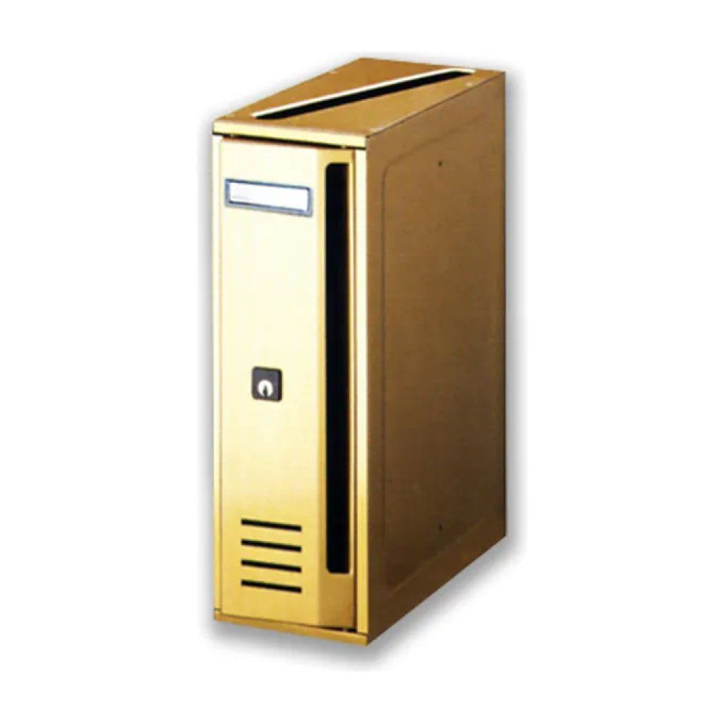 Alubox CUBO 6 Cassette Postali Condominiali Sabbia