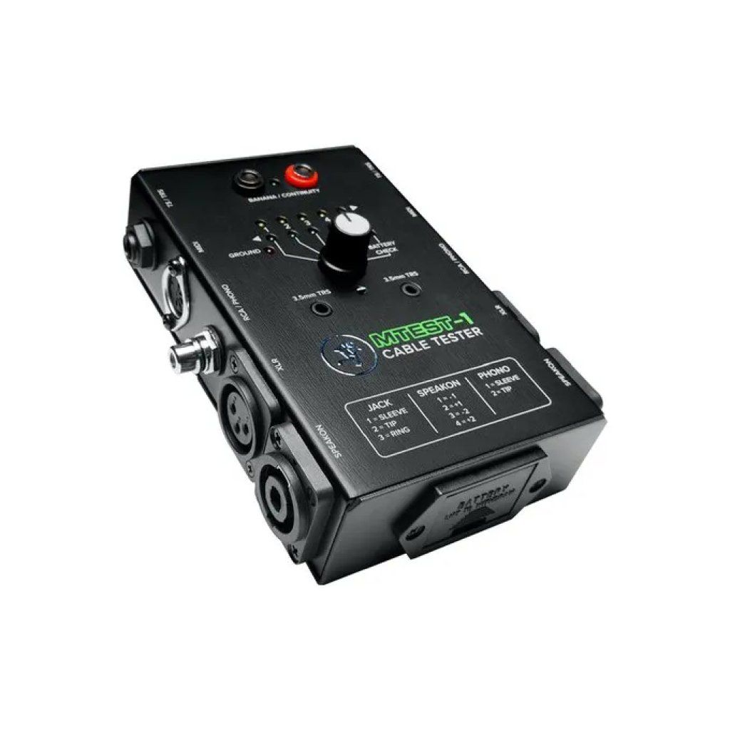 Mackie MTEST-1 Tester per Cavi Audio Mackie MTEST-1 Tester per Cavi Audio