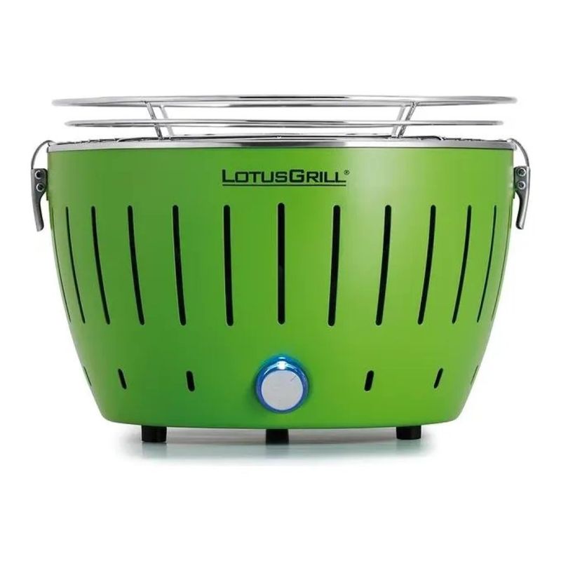 LotusGrill Mini barbecue a carbonella verde, 29,2 cm